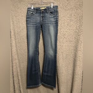 BKE Women's Boot Cut Jeans in Blue